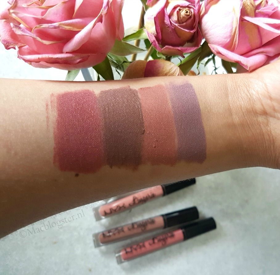 Nyx Lip Lingerie Review Swatches Perfecte Nude Lips